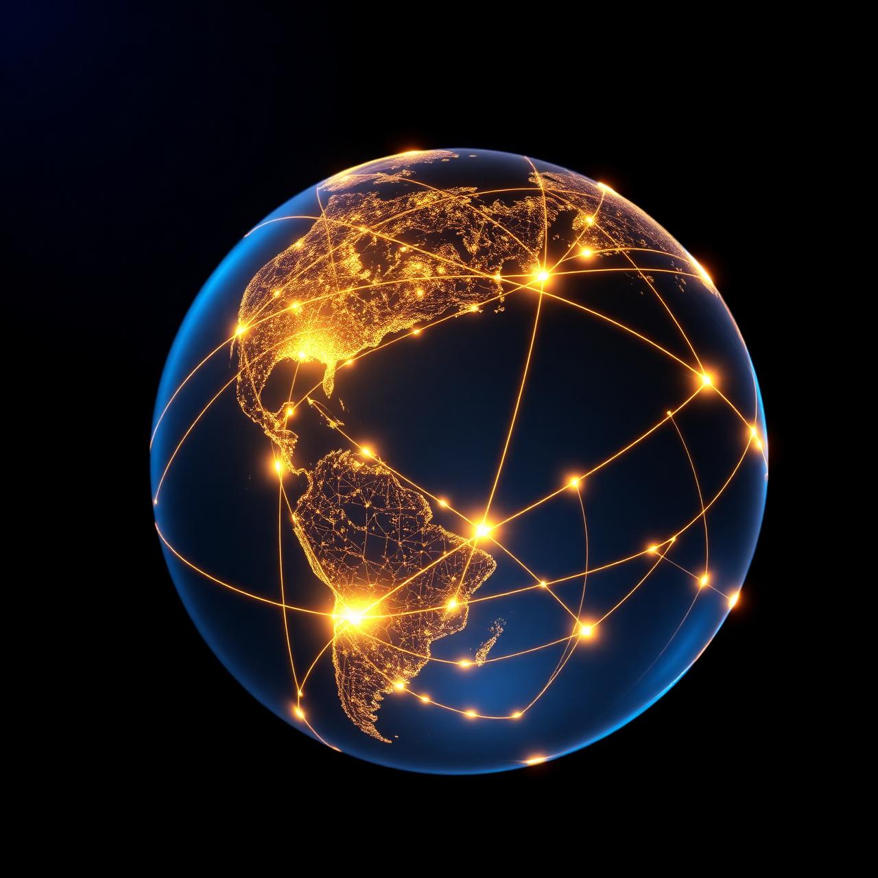 World map trade routes